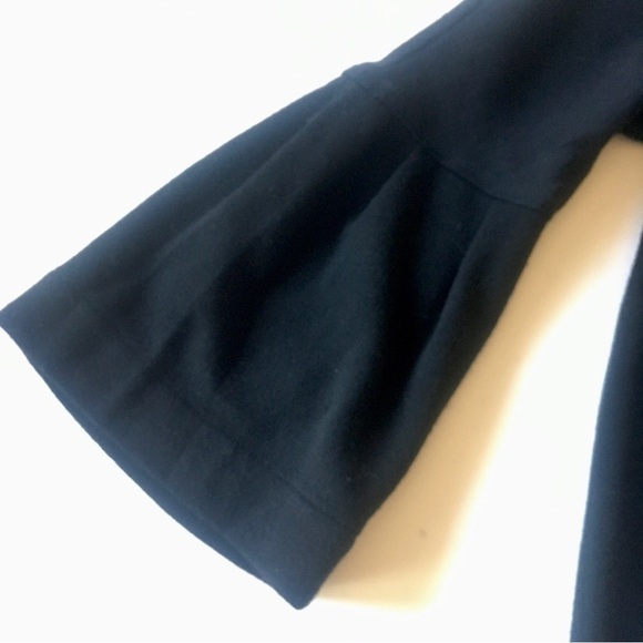 VINCE dress - merino wool, embellished,  jeweled collar - Picture 13 of 14